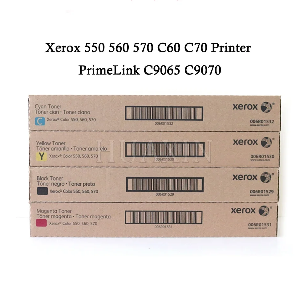 Original New Asian Version Toner Cartridge 006R01529 for Xerox 550 560 570 C60 C70 Printer PrimeLink C9065 C9070 usein EU Russia