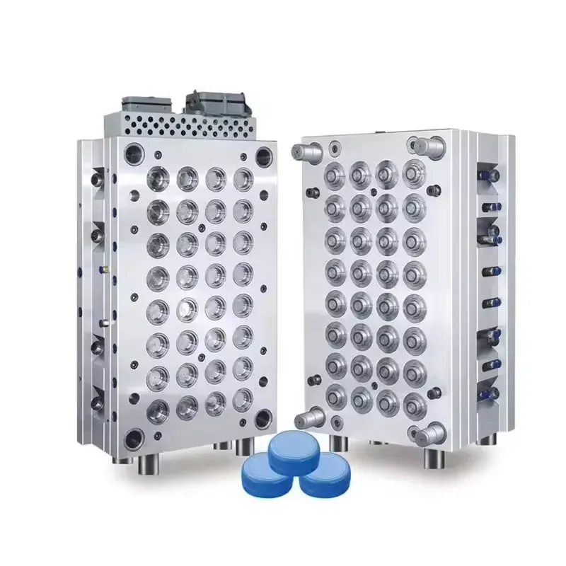 High Precision Design 12 16 24 32 Cavity Cap Mold for PET Bottle Water Juice and Beverage Manufacturing Cap Mold