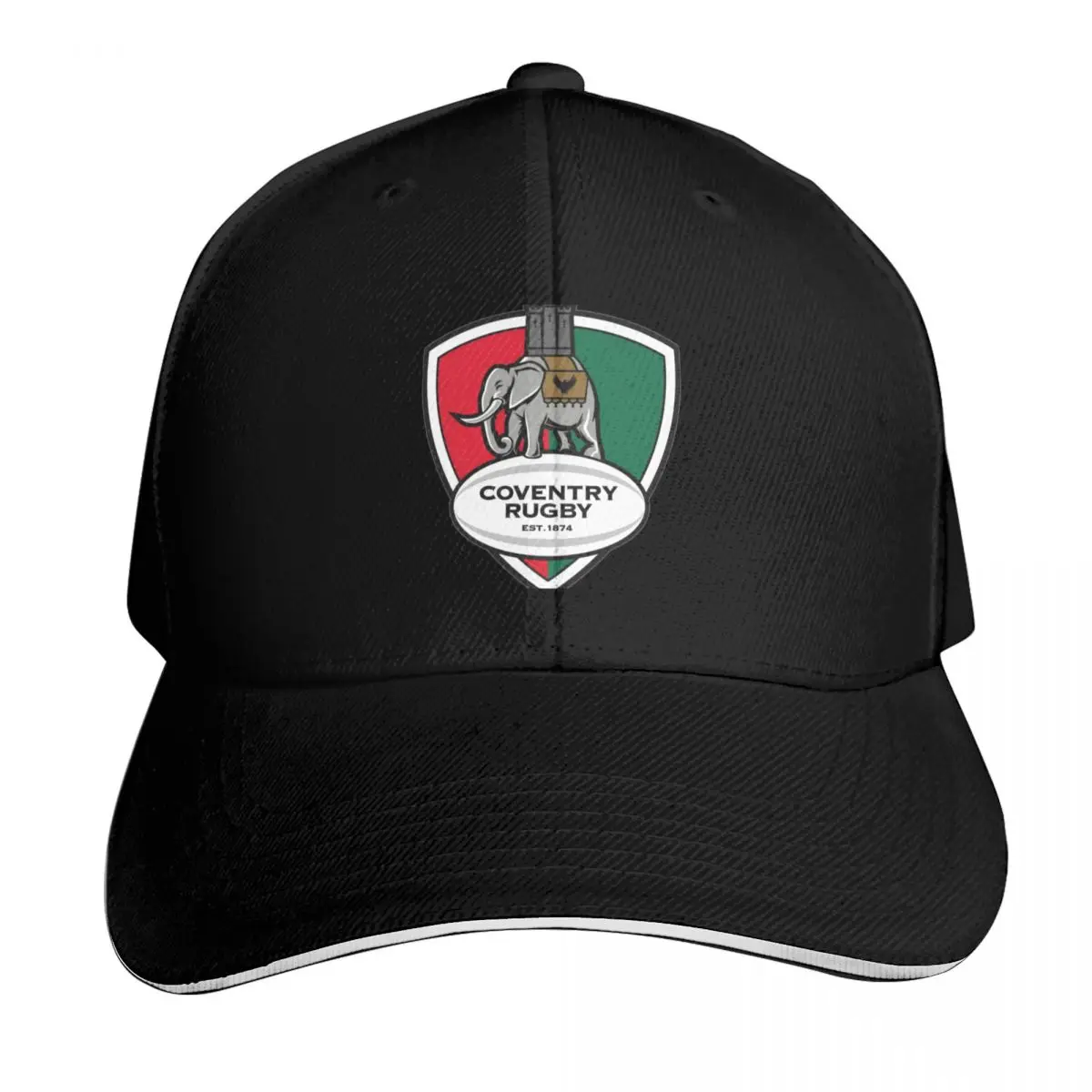 Coventry Rugby Team Crest Baseball Cap Snap Back Hat Horse Hat Hat Baseball Cap Custom Cap Trucker Hats For Men Women's