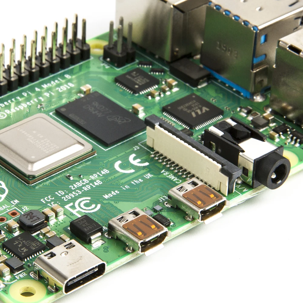 4GB E14 Version Raspberry Pi 4 Model 4B BCM2711 Quad-core Cortex-A72 1.5GHz 4GB RAM with Dual Band WIFI Support POE