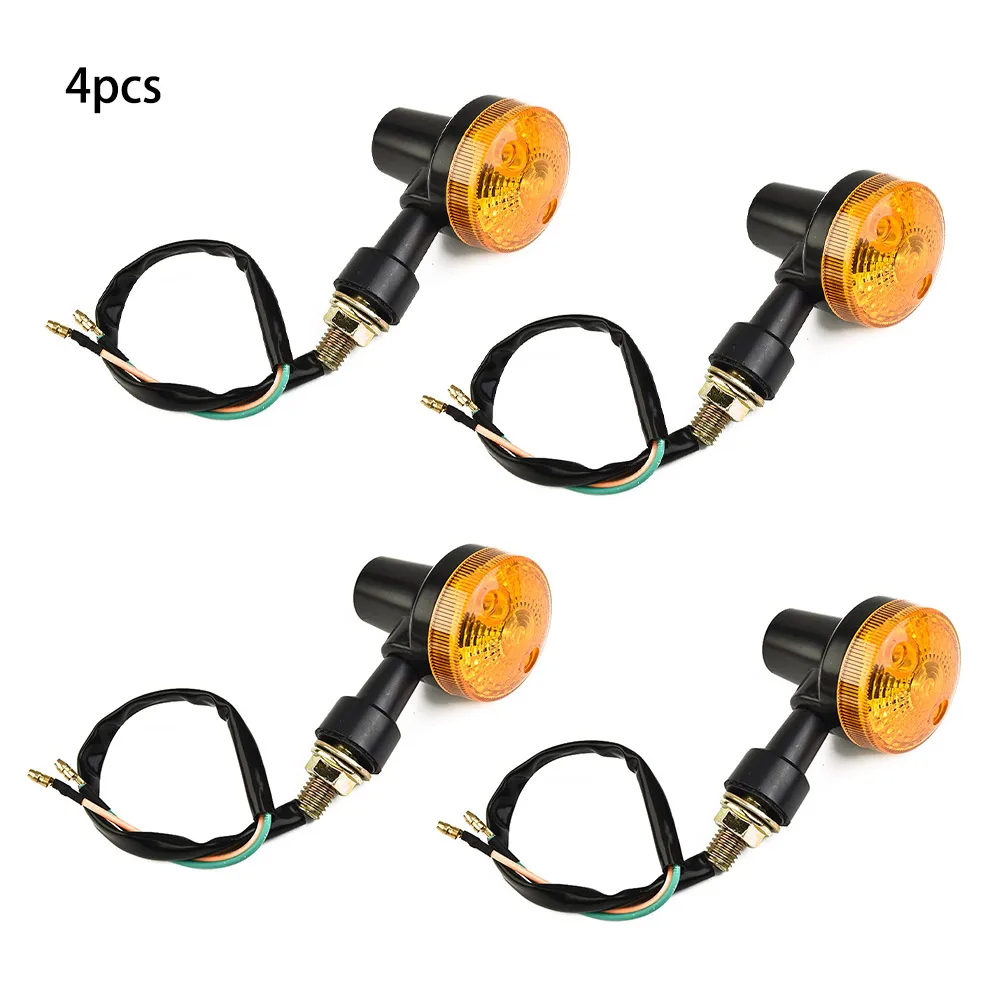 

46 Mm Diameter With 2 Wires Lamps Turn Signals Lights Replacement 2 Wires Motorcycles Parts Repacees Indicator