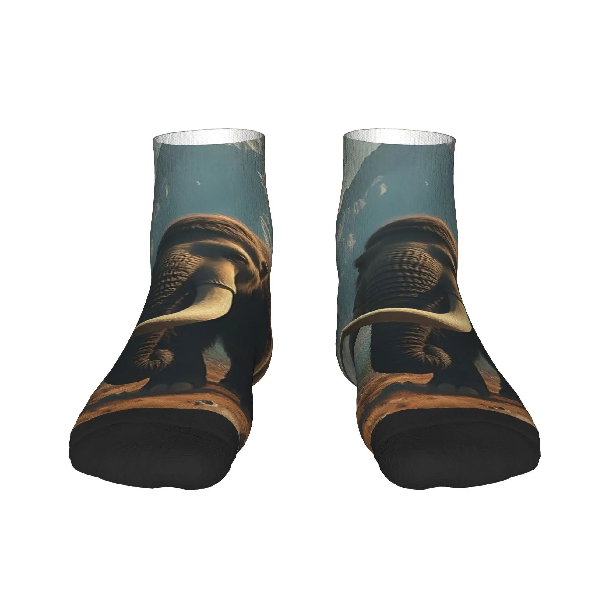 Mammoth Prehistoric Beast Socks Harajuku Super Soft Stockings All Season Socks Accessories for Man's Woman's Gifts