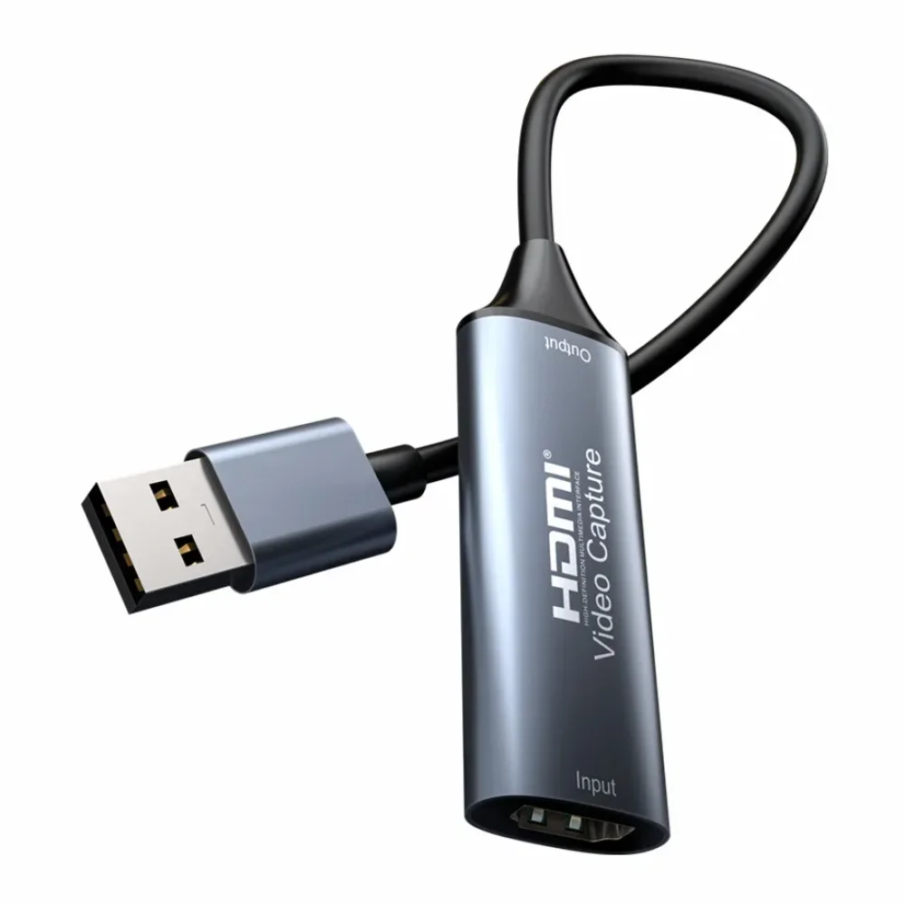 Karta przechwytywania wideo HDMI 4K 30Hz HDMI do USB 2.0 USB 3.0 USB-C pudełko wideo do macbooka PS4 PC nagrywanie kamery DVD — zdjęcie 2