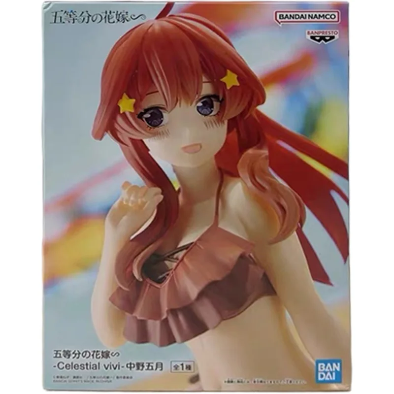 بانداي نامكو بانبريستو متوفر في المخزون الأصلي الأصلي الخماسي المثالي السماوية فيفي ناكانو إتسوكي PVC نموذج لجسم #6