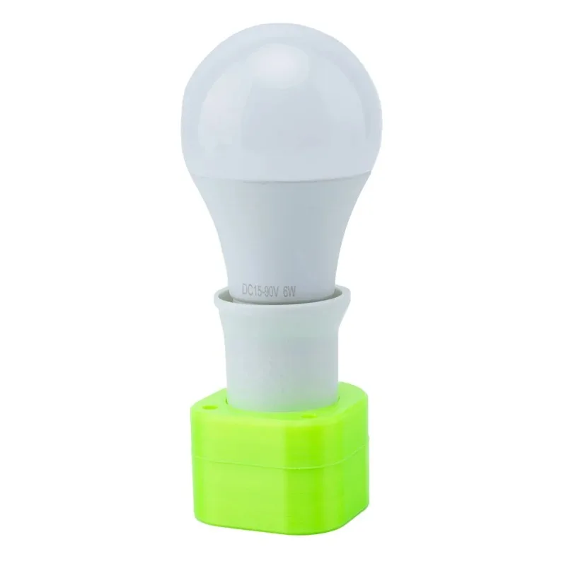 For Ryobi ONE+ 18V Li-ion Battery New Cordless Portable E27 Bulb Lamp LED Light For Indoor And Outdoor Work Light