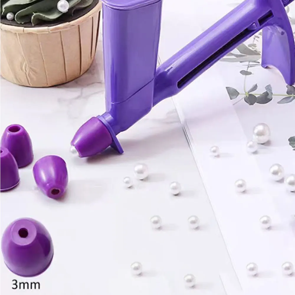 

DIY пластиковый жемчужный аппликатор, инструмент для украшения торта из помадки, аппликатор жемчужного шара, инструменты для сахарного торта для украшения торта