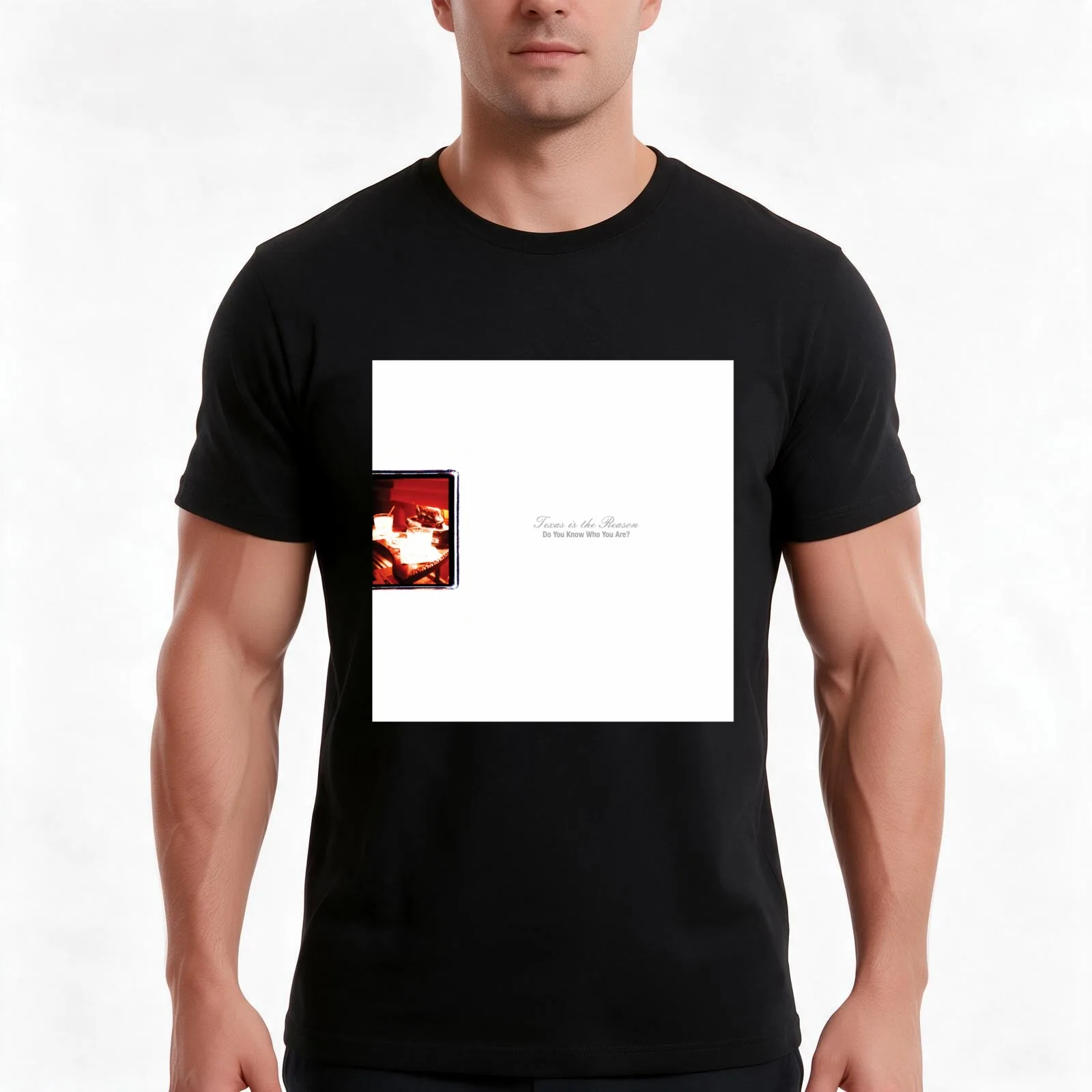 Texas is the Reason - Do You Know Who You Are? T-Shirt, Summer Casual Cotton Tee, Oversized Streetwear Tops, Unisex Men Women