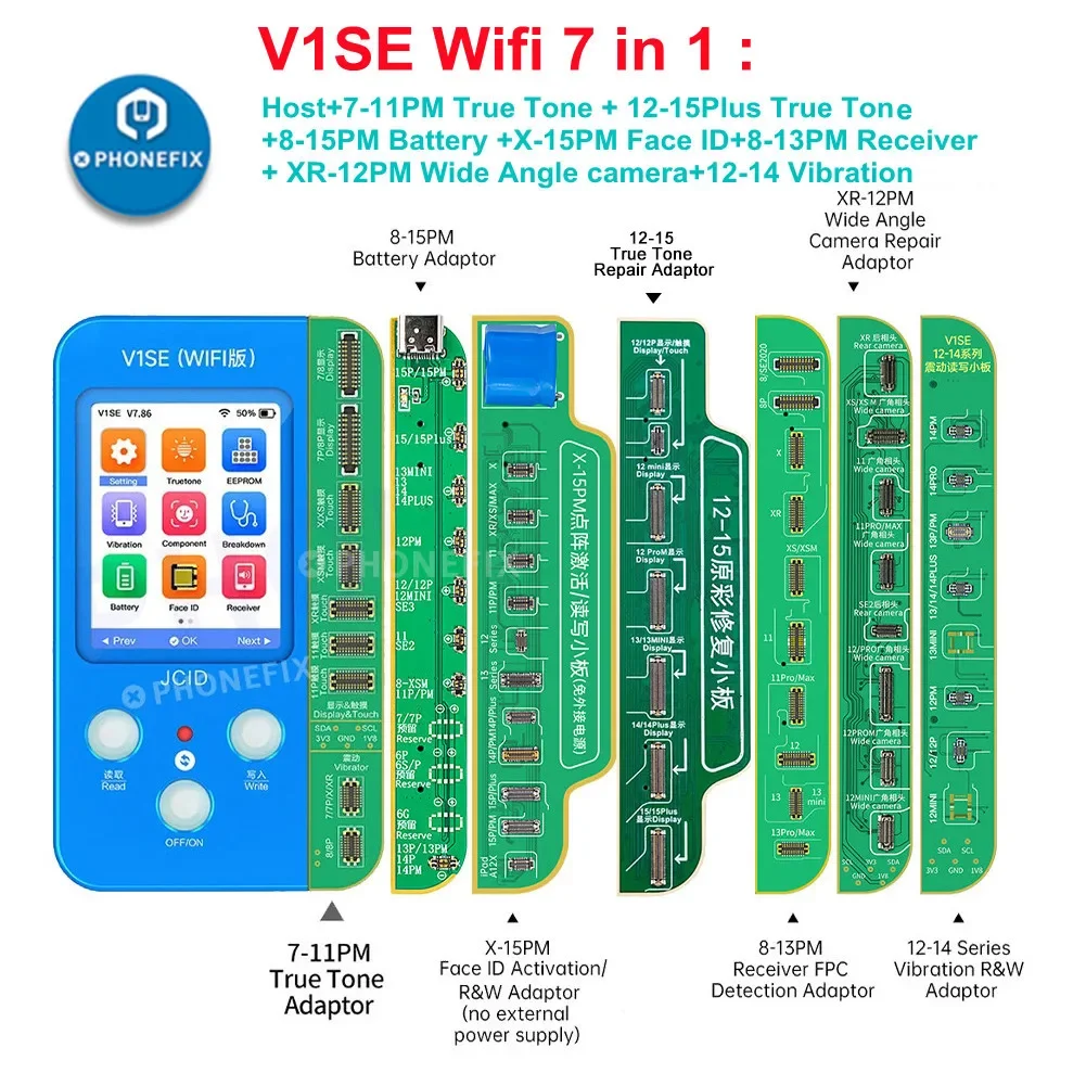 JC V1SE WiFi Programmer for iPhone 11-17 Pro Max