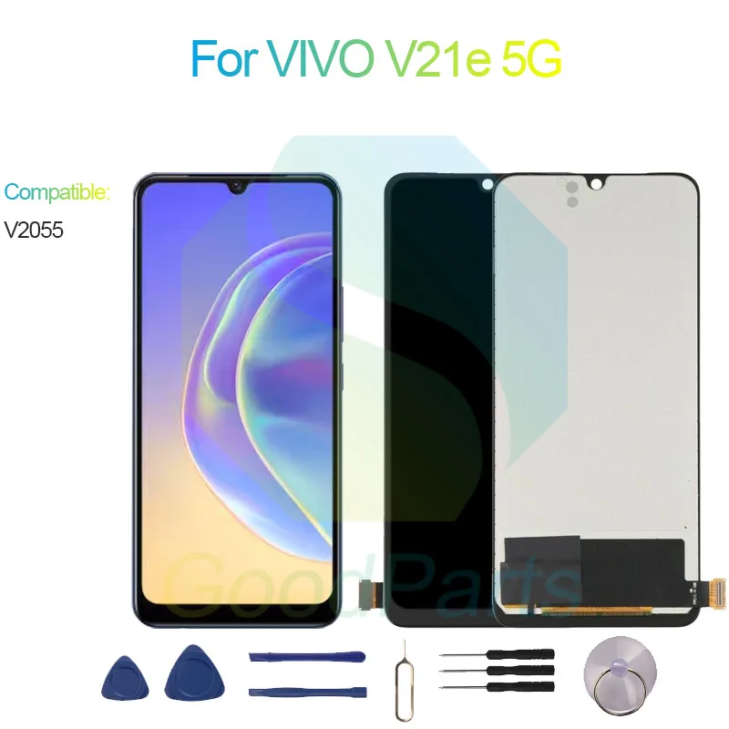 

For VIVO V21e 5G LCD Display Screen 6.44" V2055 For VIVO V21e 5G Touch Digitizer Assembly Replacement