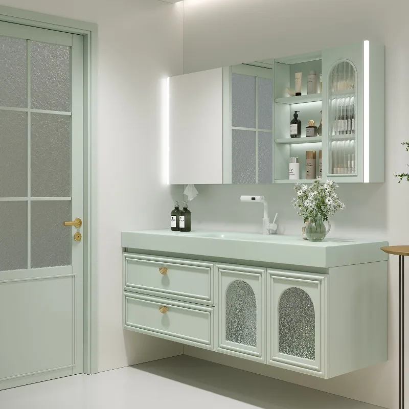 

Organizer Partitions Cupboard Toilet Mirror Storage Decorations Skincare Bathroom Cabinet Small Drawers Gabinete Home Furniture