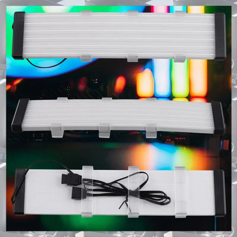 Hot Selling-RGB LED Strip ARGB Sync Board For Computer Power Supply GPU Graphics Card Cable Case Neon Line Graphics Card,RGB LED