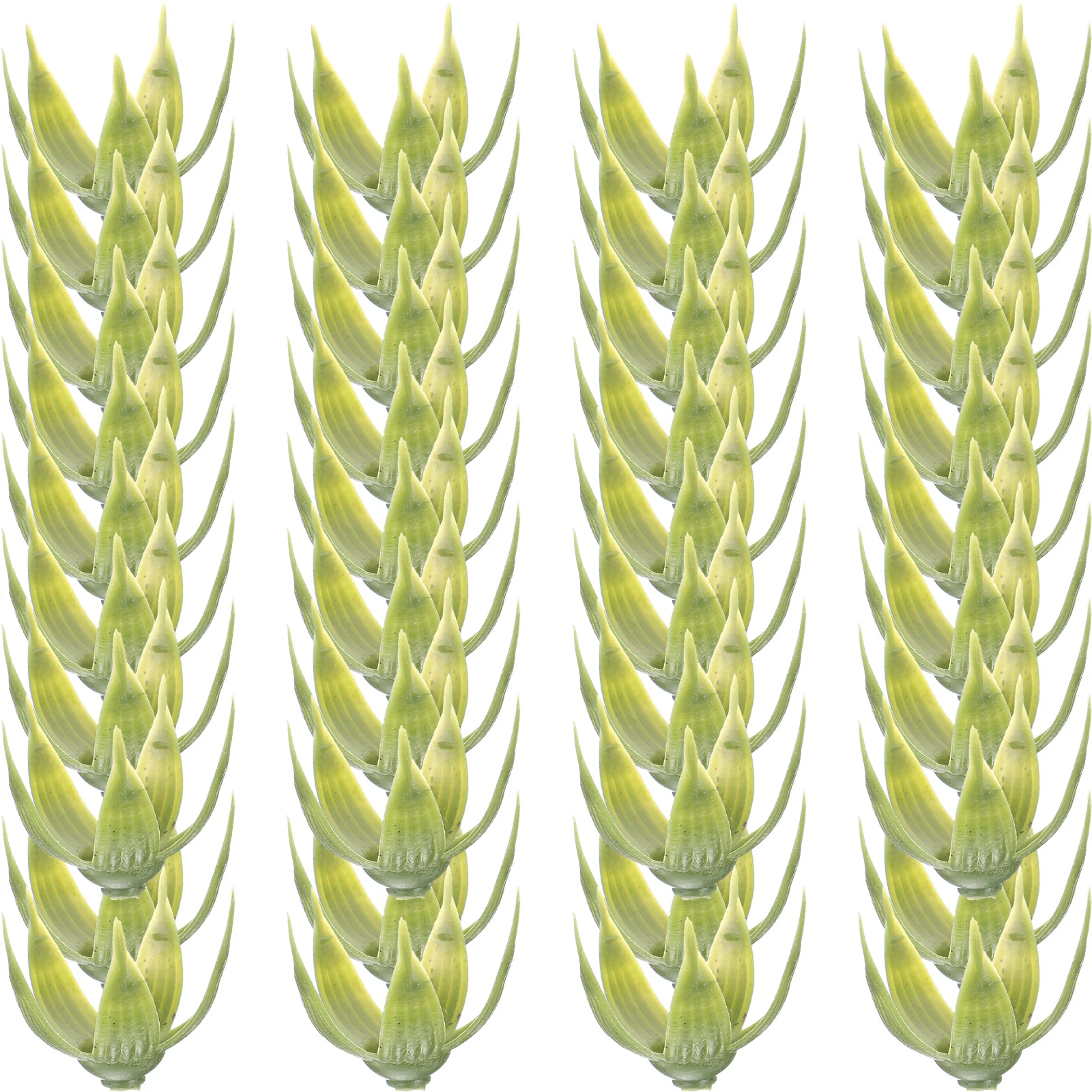 50 قطعة من البلاستيك زهرة اصطناعية الكالكس الأخضر الصراعي DIY بها بنفسك زهرة صنع مقلد الكالكسز البلاستيك الوردي الرادلة للحرف اليدوية