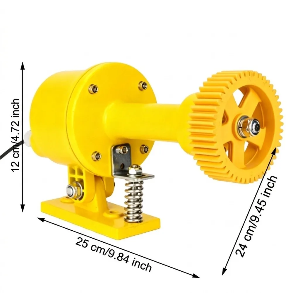 IP66 Rated Belt Slip Detector Aluminum Housing for Steel Mills Cranes Gantry Ports Mining 0.5 to 9.99 m/s Range