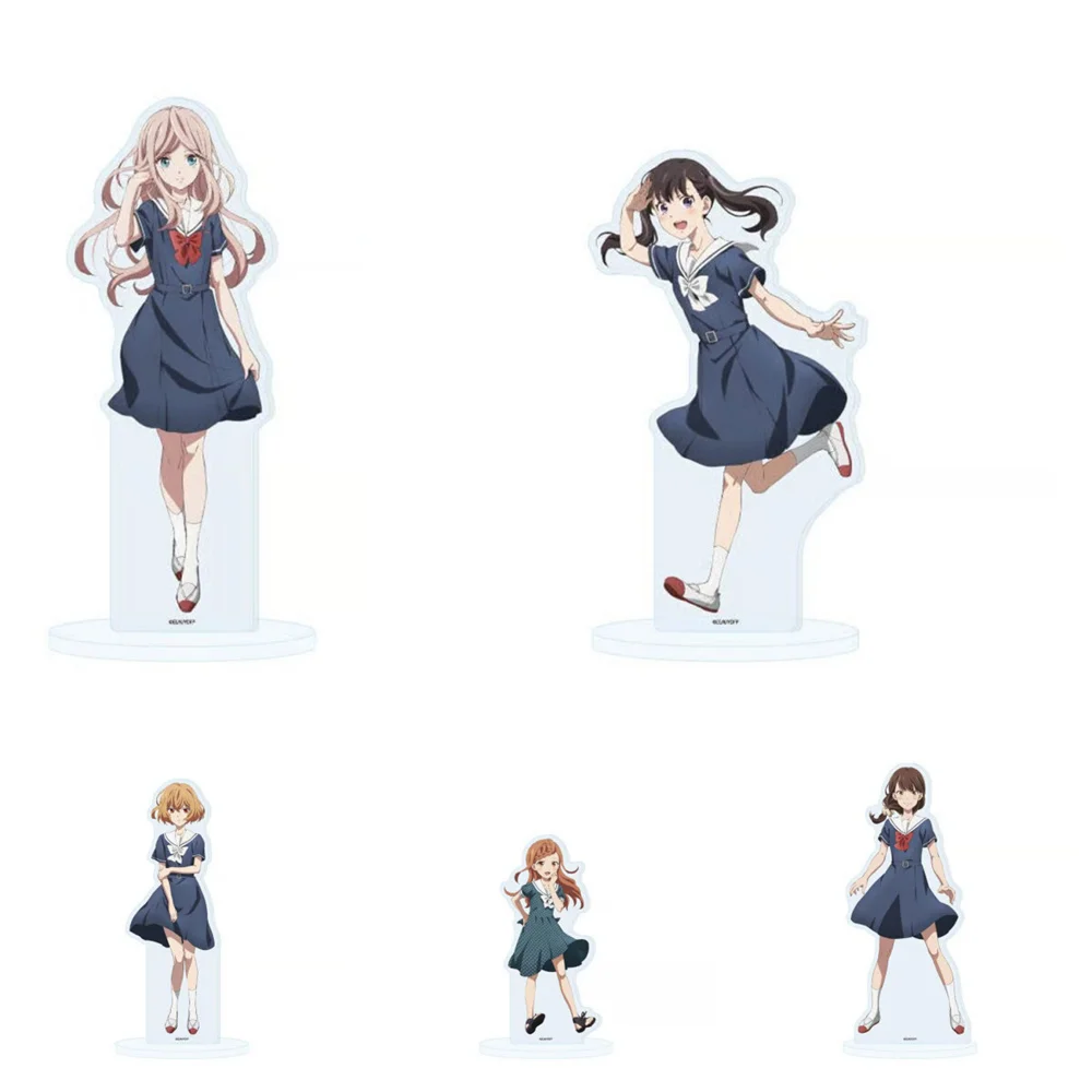 Anime Young Ladies Don t Play Fighting Games Keychain 15CM Acrylic Pendant Key Ring Holder Accessories for Otaku Gift
