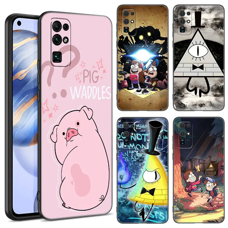 Gravity Falls Comic Anime Phone Case For Honor 70 90 Lite X40 GT X50 i X5 Plus X6A X6S X7A X8A X8B X6 X7 X8 X9 4G X9A X9B 5G