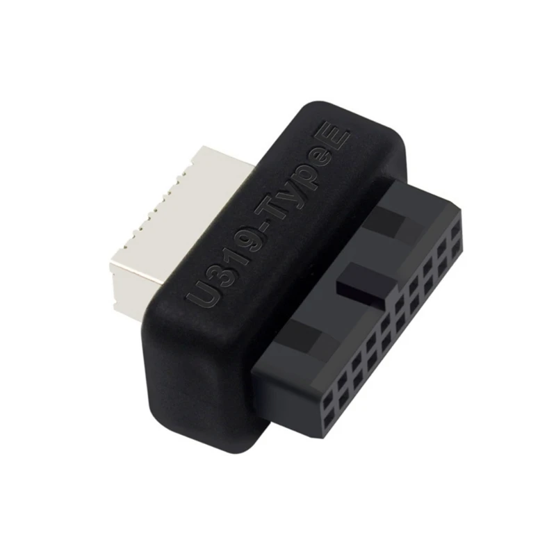 

USB Front Panel Adapter 19Pin Header Splitter Converters For PC Motherboards 601D