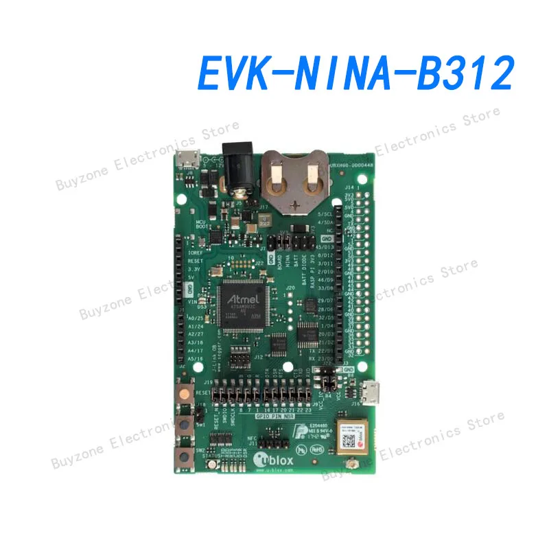 

EVK-NINA-B312 802.15.1 EVK for NINA-B312 with u-connect SWStand-alone Bluetooth Low EnergyInternal antenna connector and USB