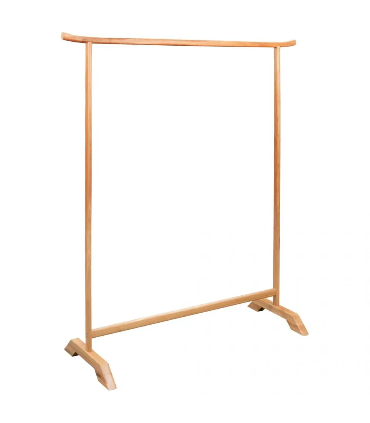 Organizers dressing room and bar hangers solid wood oak clothes rack 125x175 cm