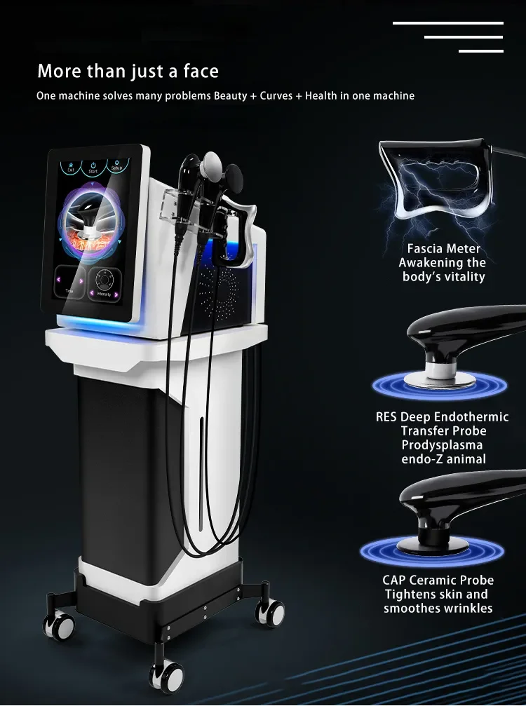 2025 Portable physiotherapy equipment Tecar Cet Ret pain relief INDIBA slimming machine body massage 448k