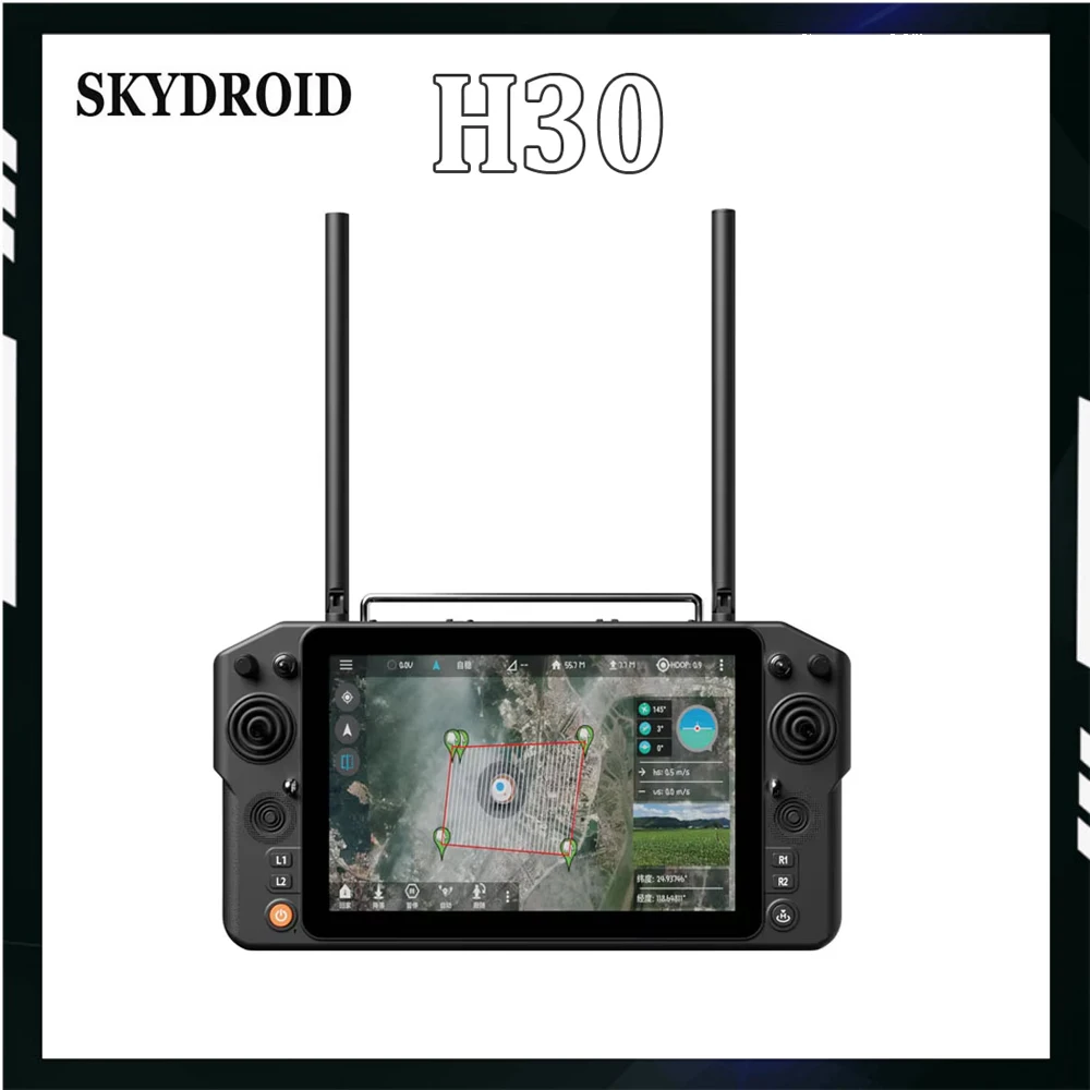 Skydroid H30 16-Channel Flagship Remote Controller W/Qualcomm 660 Processor Three Operating Frequencies 50km Transmission Range