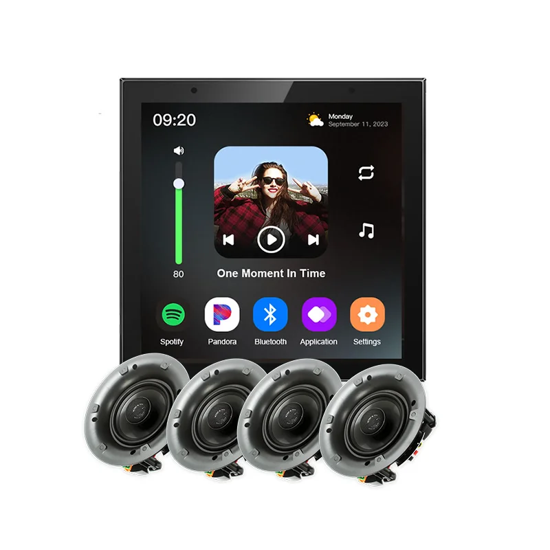 music control end point audio player intelligent audio center system
