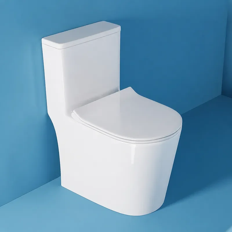 Super Swirl Siphonic One Piece Toilet Water Saving Sanitary Ware for Hotel Home Decoration Wholesale Bathroom Ceramic Commode