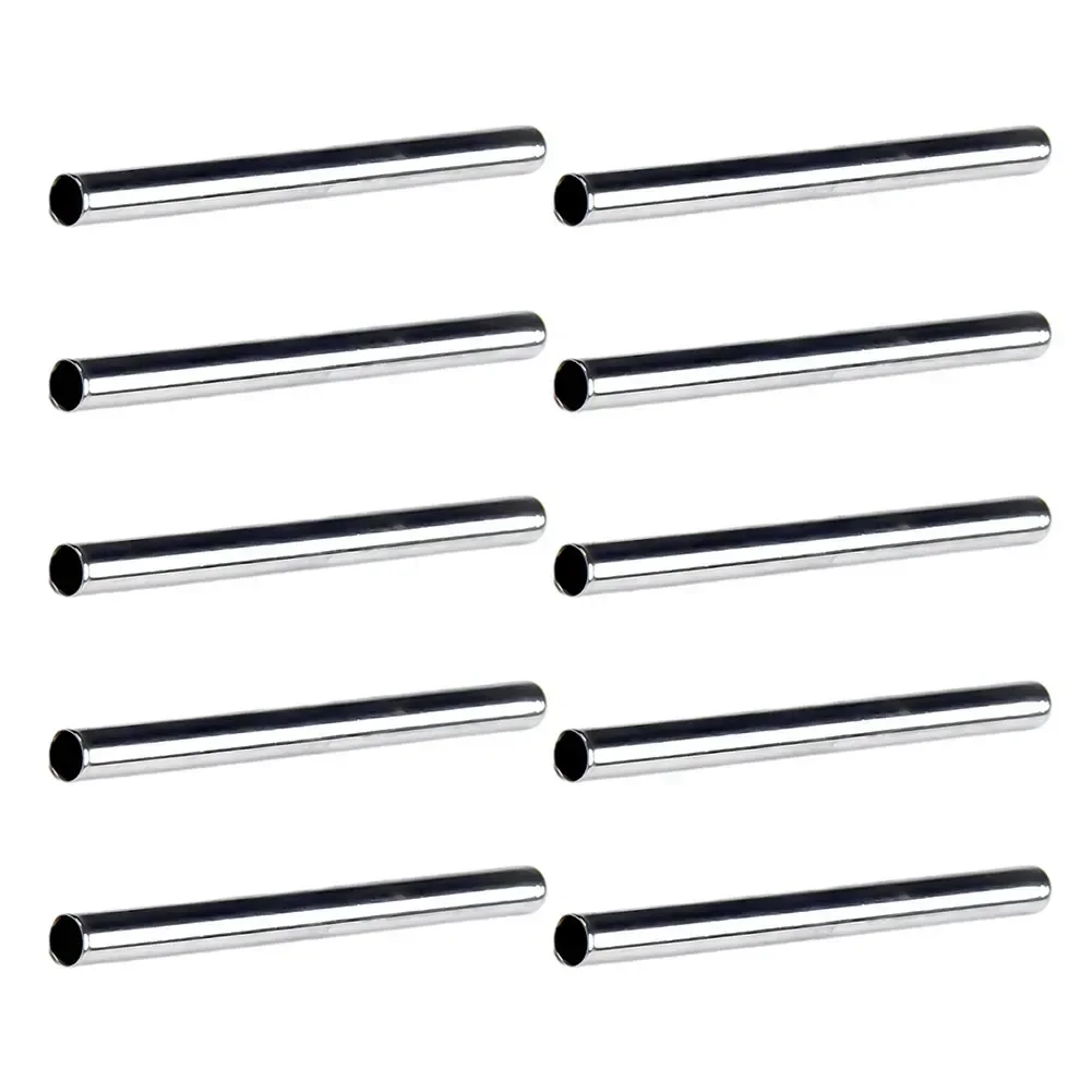 10pcs Stainless Steel Temperature Probe Shell Single Head Small Steel Tube For Temperature Sensor Protector Cover