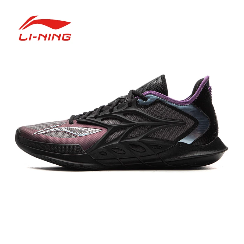 LI NING 12 Men's low top new professional practical wear resistant cushioning grabbing rebound sports basketball shoes