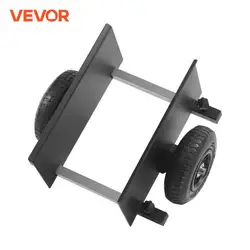 VEVOR Heavy Duty Panel Slab Dolly Terrain Moving Cart with Pneumatic Wheels Adjustable Clamp for Drywall Sheet Material Handling