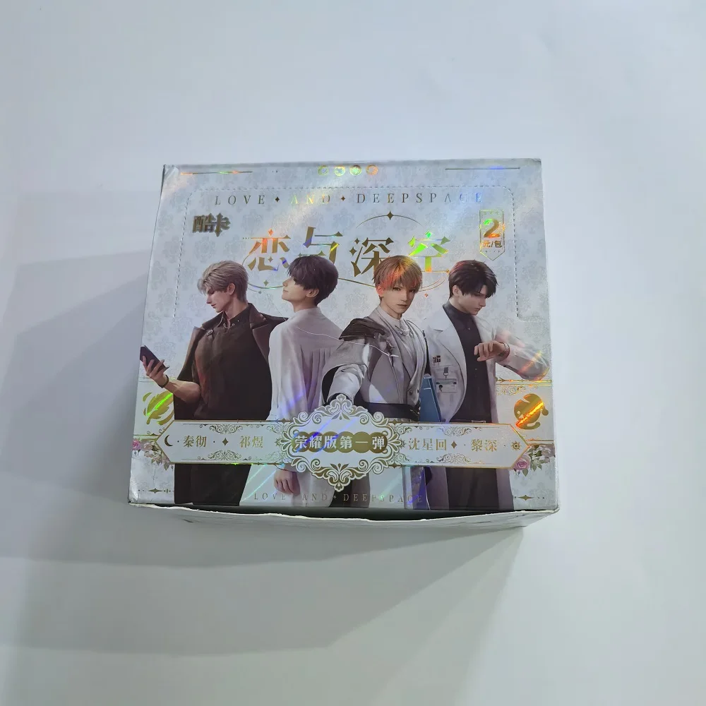 Love And Deepspace Collector's Edition Series 1 Game Character Photo Cards - Rare Shiny Collectible Cards for Fans