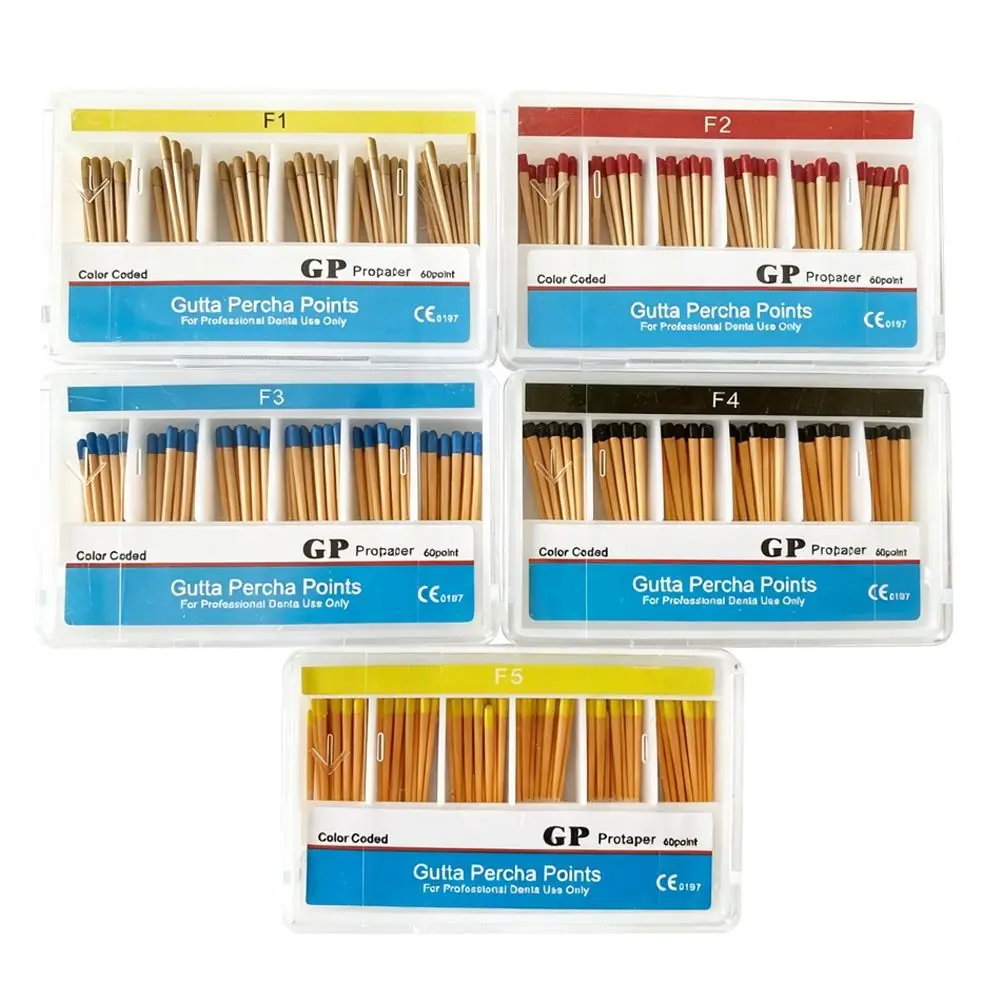 Taper 0.02 Dental Gutta Percha Points DIY 15#,20#,25#,30#,35#,40# Endo Root Canal Obturating Tips Dentistry Consumable