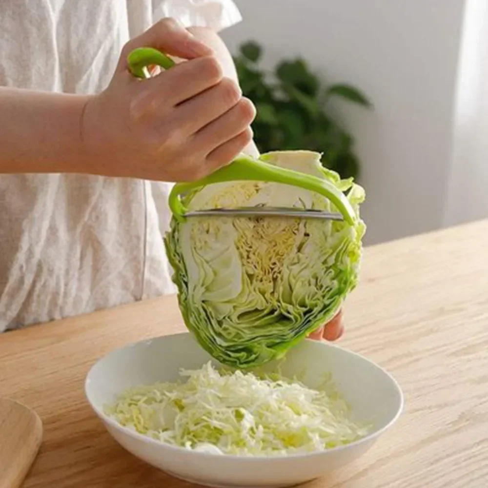 Cabbage Shredder Large Peeler Shredder Purple Cabbage Wrapped Vegetable Garden Lettuce Shredder Wide Mouthed Peeler Home Gadgets