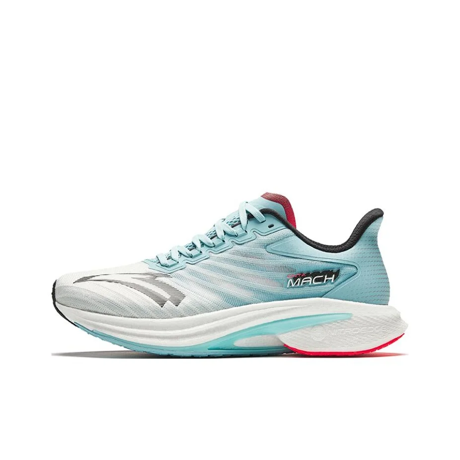 Anta MACH 4.0 Low top Nitrogen Technology Sprint Physical Fitness Test & Exam Running Shoes Men's 112415583-3