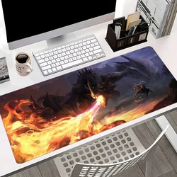 Mouse Pad Laptop Gamer E-Eldens R-Ring HD Printing Mousepad Hot Gaming Non-slip Table Mat Large Mouseapad Laptop Keyboard Pads