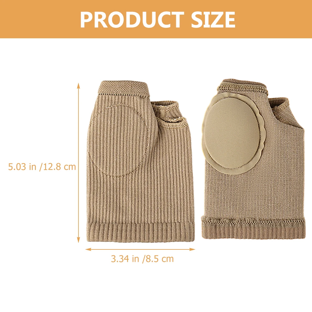 

1 Pair Non-Slip Metatarsal Breathable Forefoot Cushions Front Foot Protectors Anti-Slip Insole Pads For Women Flat Insoles