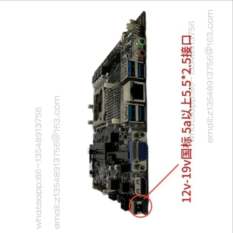 Original disassembly H110I ITX all-in-one main board 1151 6th generation 7th generation CPULVDS DC power supply DDR4 memory