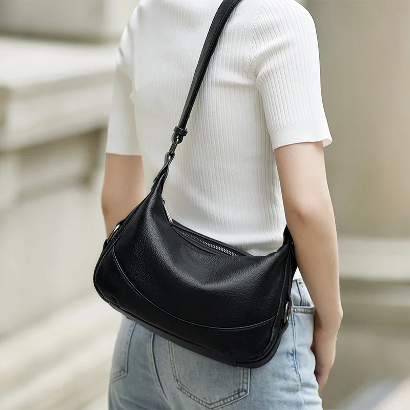 

ZOOLER 100% First Cow Genuine Leather Women's Shoulder Bag Luxury Designed Crossbody bag Females High Quality Purses Soft#sc1613