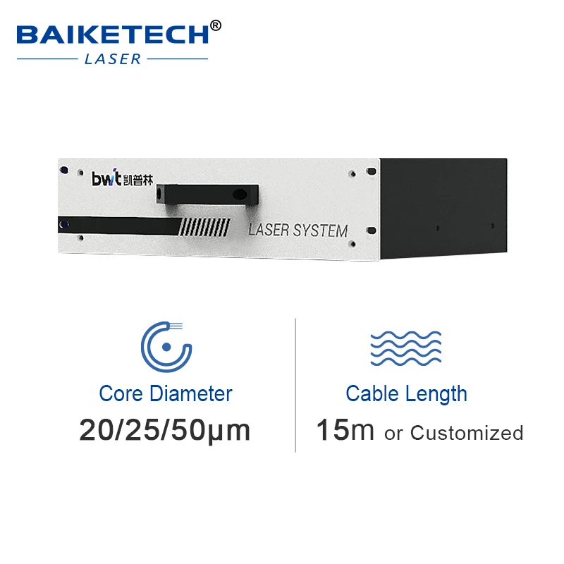 سعر المصنع BWT 2000W CW مصدر ليزر الألياف جودة عالية شعاع طاقة الليزر لآلة لحام الليزر