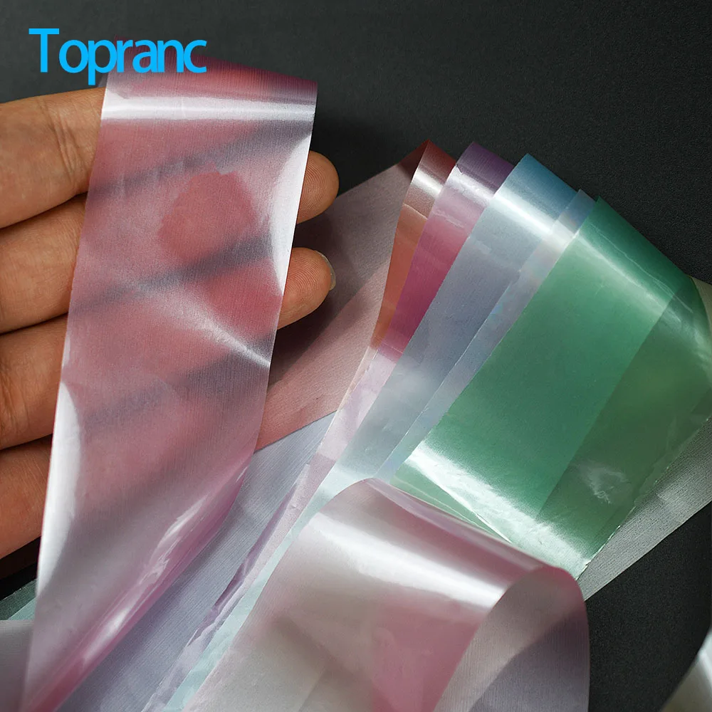 Topranc 7-teiliges Holographisches Reflektierendes PVC-Köderband, Mehrfarbiger Blitzfilm für DIY Angelköderherstellung für Harte/Weiche Köder