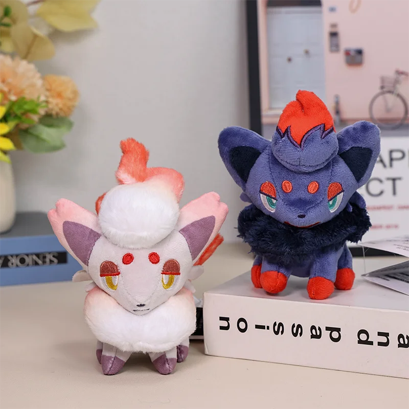 

TAKARA TOMY Pokemon LEGENDS Normal and Hisuian Zorua 6" Plush Toy , Nintendo Switch Game Scarlet Violet Cartoon Stuffed Animal