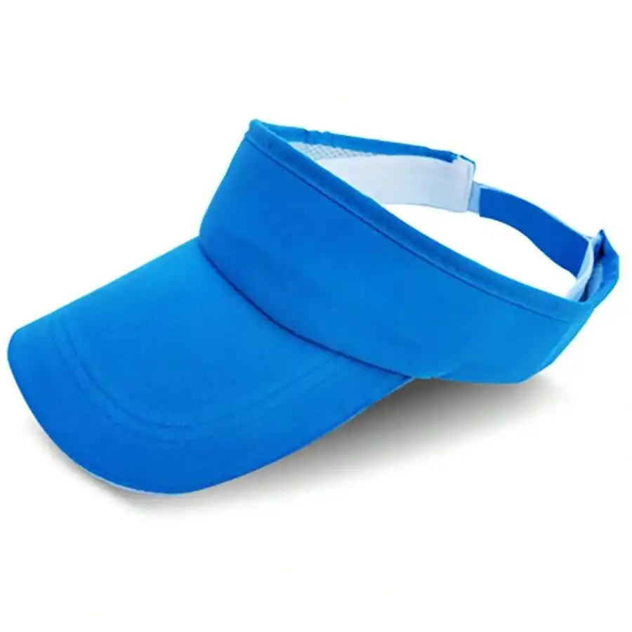 

Unisex Adjustable Visor Cap Sun Protection Hat For Running Tennis Golf