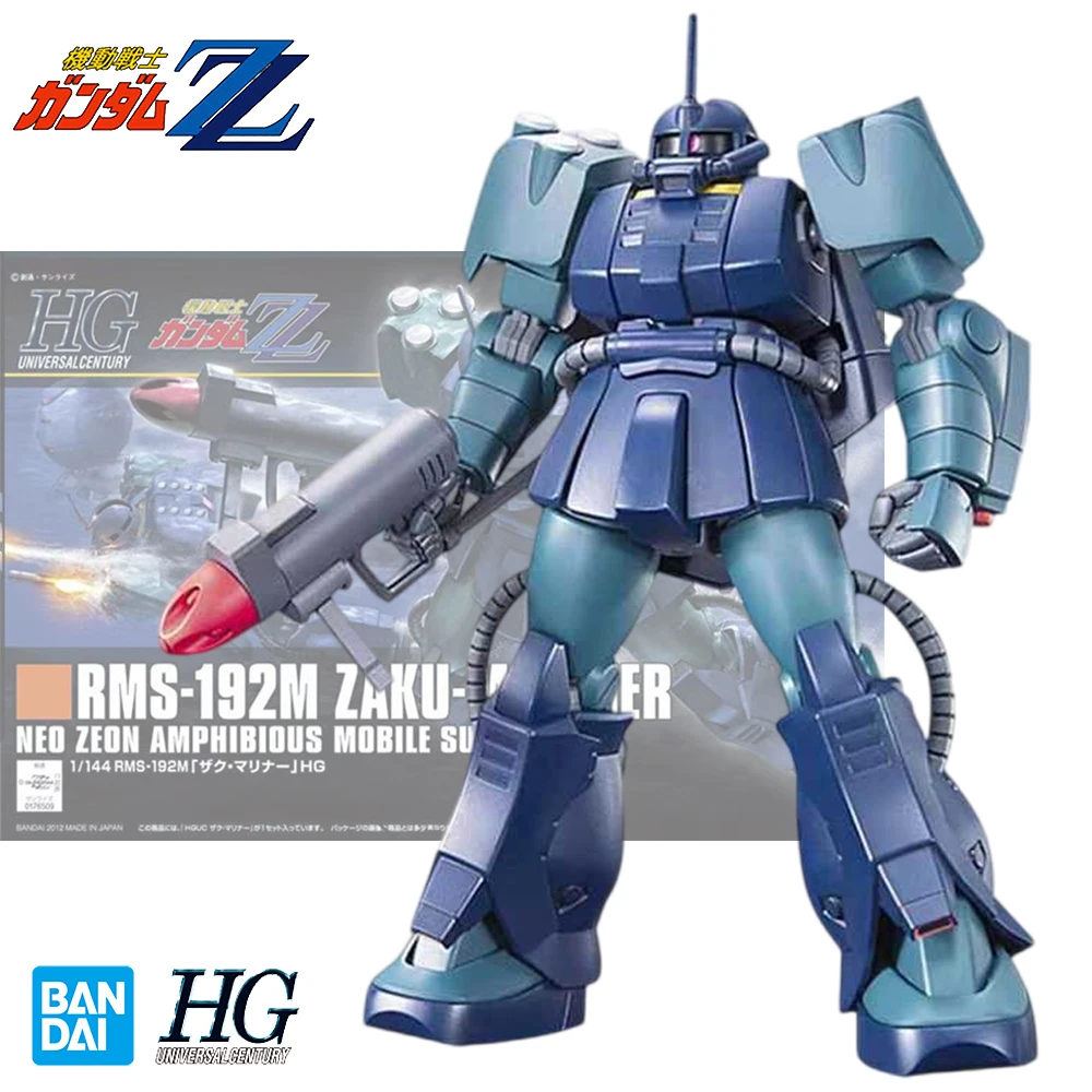 

Bandai Genuine HGUC 1/144 RMS-192M ZAKU MARINER GUNDAM Anime Action Figure Assembly Toys Model Collection Decorative Toy Gifts