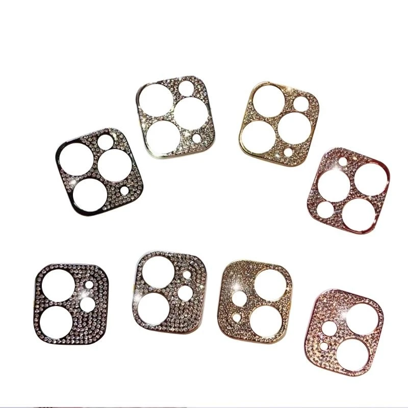 K0EA Camera Lens Protector Diamond Lens Protective Decoration Sticker Lens Protector for Case Accessories Plastic Protectors