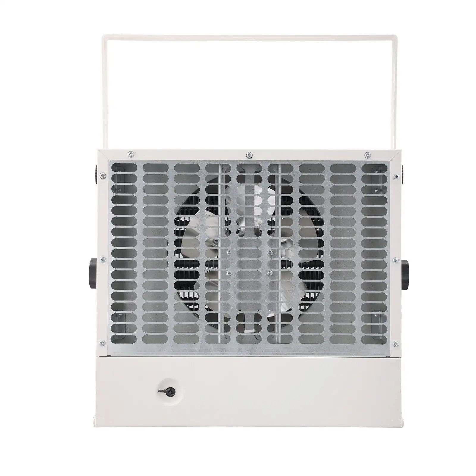 Electric Garage Heater, 5000-Watt Digital Fan-Forced Wall/Ceiling Mount Shop Heater, with Remote Control Overheat Protection