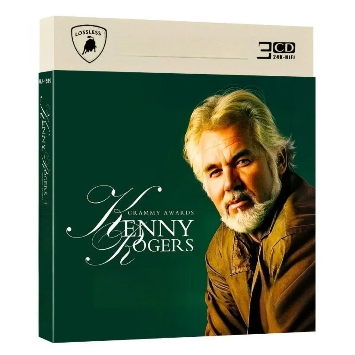 قرص كيني روجرز - قرص موسيقى جرامي بلاتينيوم ويسترن كونتري للاستخدام المنزلي، لمحبي موسيقى الريف وKenny Rogers Admirers