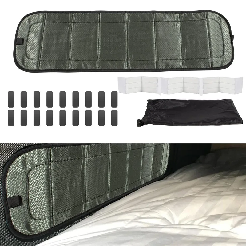 

Bunk Window Covers Insulated Sliding RV/Van Window Cover for Slider, Motion & RB Components #60951-543 or 60951-542, 36" X 10"