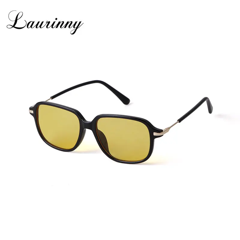 

LAURINNY 2023 Vintage Square Sunglasses Woman Retro Gradient Sun Glasses Female Shades Female Male Fashion Eyewear UV400