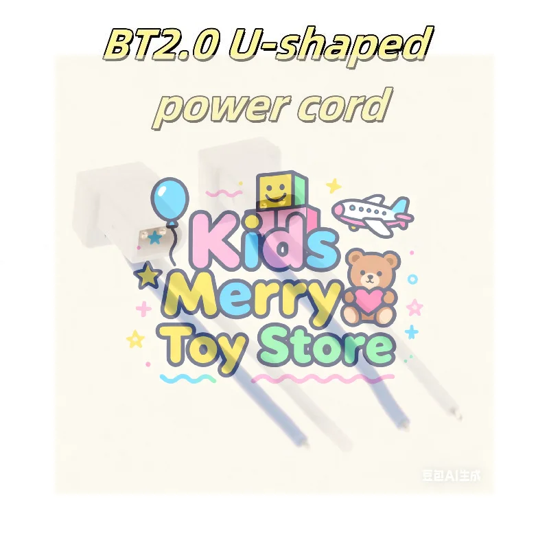 

2/6PCS RC Drone Accessories With BT2.0 Male Connector 40mm BT2.0 U-shaped 1S Whoop Cable Pigtail Adapter Cable