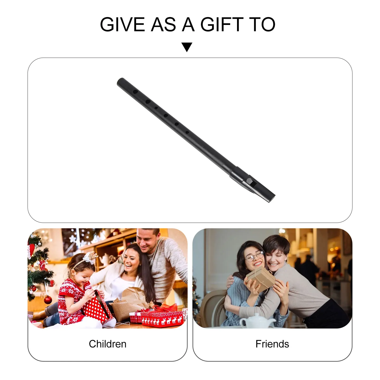 

Recorder Instrument High Pitch Tin Whistle Kids Flute Musical Resin Portable Beginners Child School Performance Casual Playing