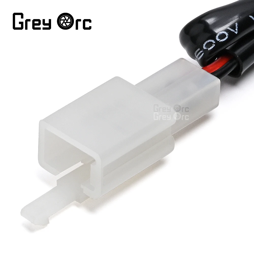 License Plate Light Cable Plug Connector For Kawasaki Ninja 125 250 400 500 600 ZX-10R ZX-6R ZX-4R Z125 Z250 Z400 Z500 Z650 view 5